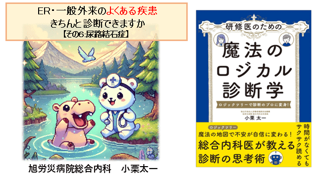 ER･一般外来のよくある疾患 きちんと診断できますか【その⑥:尿路結石症】