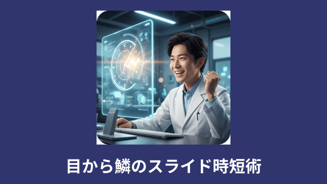 AIでも足りない...スライド時短術