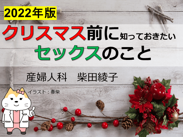 クリスマス前に知っておきたい セックスのこと