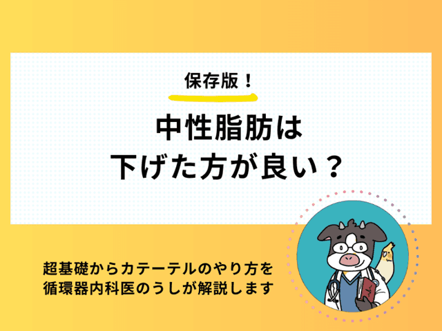 中性脂肪は下げた方が良い？
