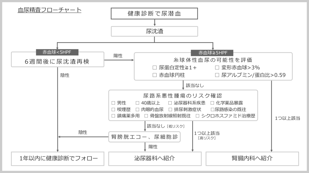 健康診断で要精査 尿潜血の対応方法 | Antaa Slide
