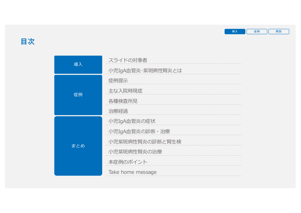 症例から学ぼう！小児IgA血管炎 小児紫斑病性腎炎 | Antaa Slide