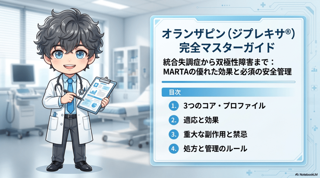   オランザピン（ジプレキサ®）完全マスターガイド｜統合失調症・双極性障害への使い方と代謝リスク管理 L1.png