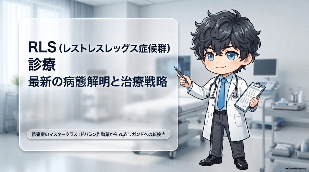 むずむず脚症候群(RLS)の正確な鑑別と第一選択薬の選び方 L1.png
