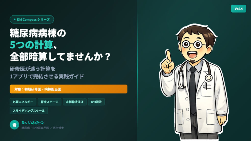 糖尿病病棟の5つの計算、全部暗算してませんか？【DM Compass】 L001.png