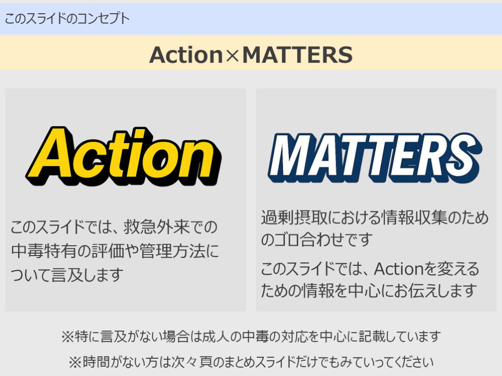 中毒研究 サリチル酸中毒のAction×MATTERS | Antaa Slide