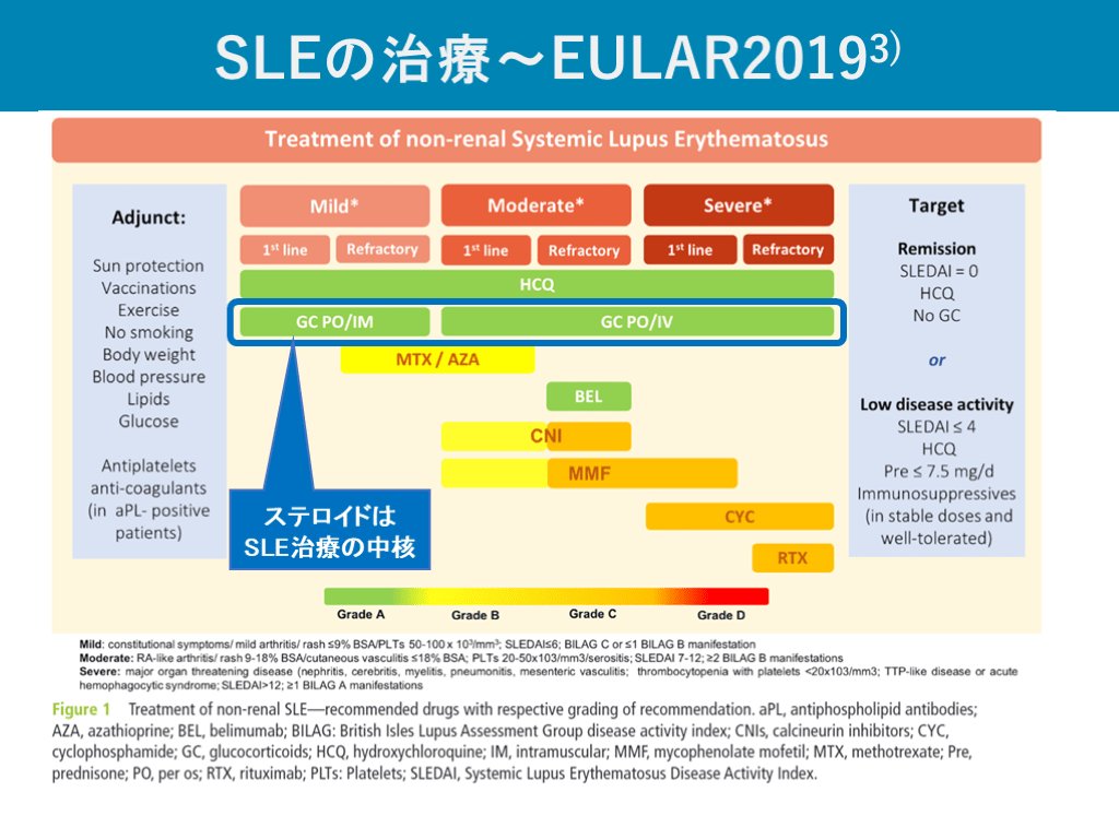 Sle Therapy Algorithm ็พๆฃๆดปๅๆงใๅฎๅฎใใฆใใSLEใงใฏในใใญใคใใๆผธๆธใปไธญๆญขใงใใใ(ๆ่ชญไผ) | Antaa Slide