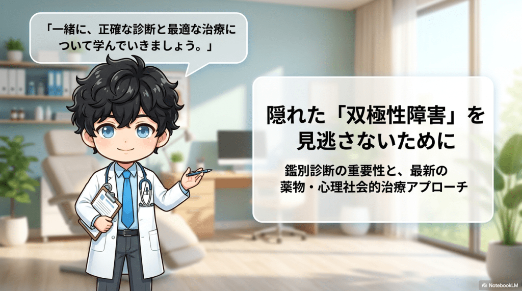 うつ病と見分ける双極性障害の鑑別診断とライフチャートを活用した生活リズム指導 L1.png