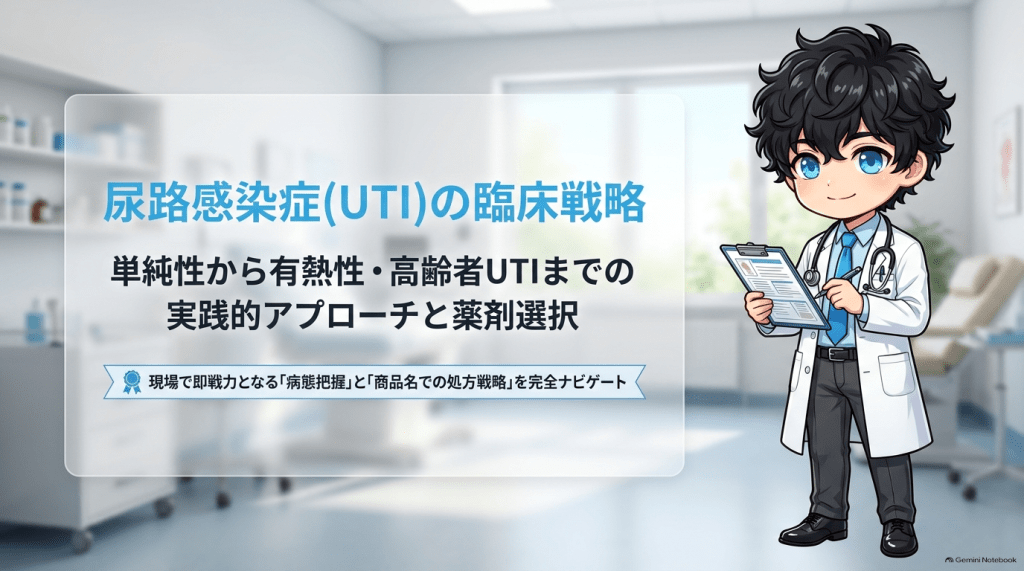 【複雑性・有熱性UTI】尿路感染症の鑑別診断と抗菌薬の選び方 L1.png