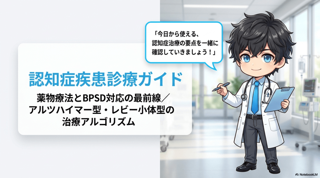 【外来・病棟向け】明日から使える認知症治療薬の選び方とBPSD初期対応フロー L1.png