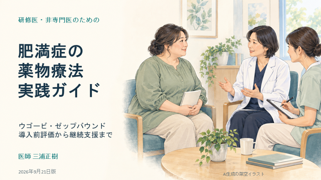 肥満症の薬物療法 実践ガイド｜ウゴービ・ゼップバウンドの適応・作用機序・継続支援 L001.png