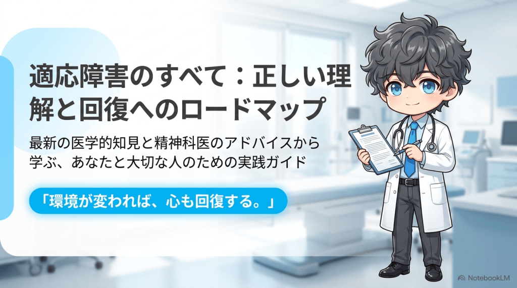 【外来・休職対応】適応障害とうつ病の鑑別から復職支援まで！臨床医向け実践ガイド L1.png