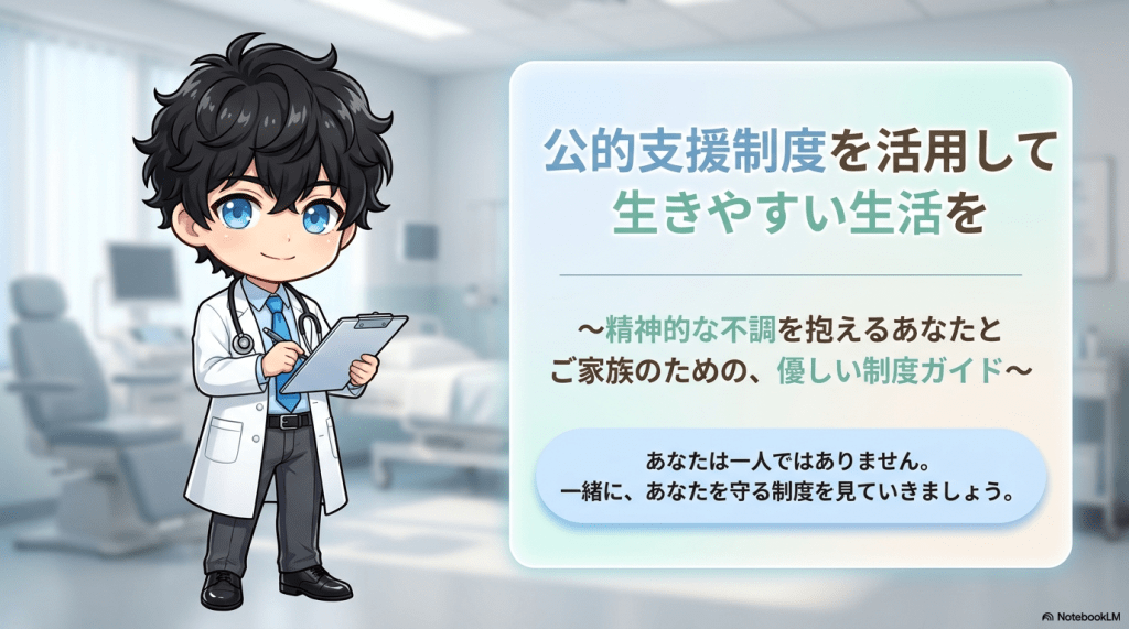 【精神疾患の社会資源】自立支援・手帳・年金の基礎｜患者負担を軽減する必須知識 L1.png