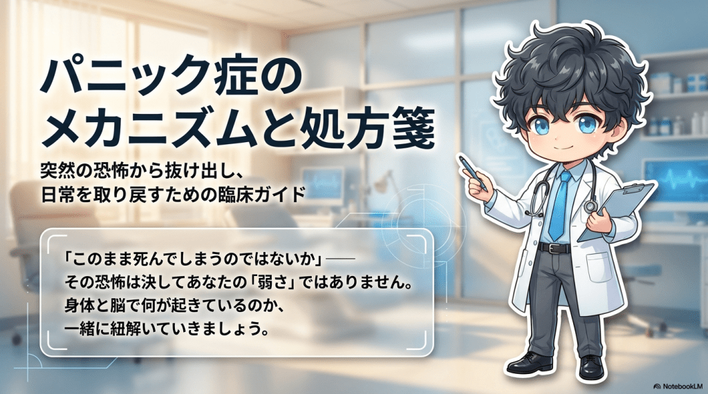 パニック症の初期対応と治療戦略：薬物療法と認知行動療法の臨床 L1.png