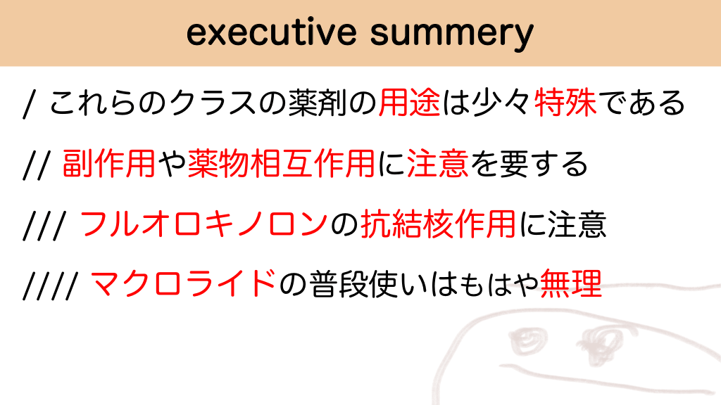 その他の抗菌薬 -フルオロキノロン，テトラサイクリン，マクロ