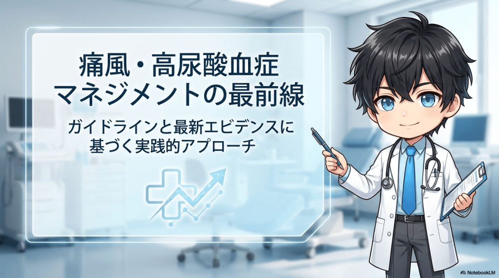 高尿酸血症・痛風治療の最前線！国際エビデンスとCKD合併例へのアプローチ L1.png