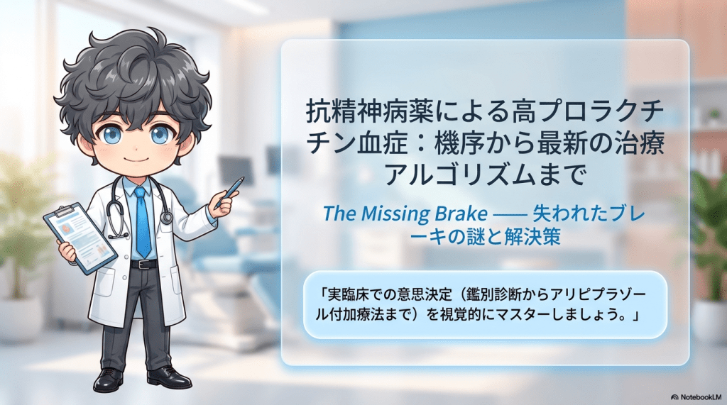 【高PRL血症の鑑別と対応】抗精神病薬処方医必見！アリピプラゾール付加の実践戦略 L1.png